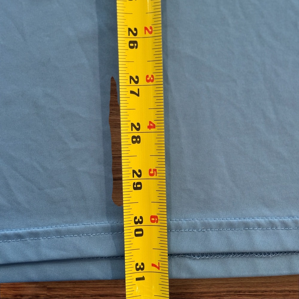 Holloway Coolcore Polo Shirt XXL Light Blue Short Sleeve Athletic White Piping - Picture 6 of 15